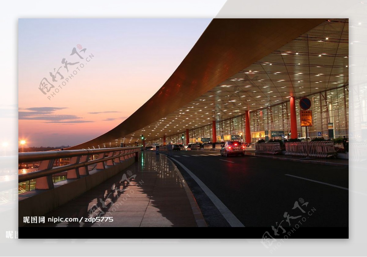 北京机场T3航站楼图片