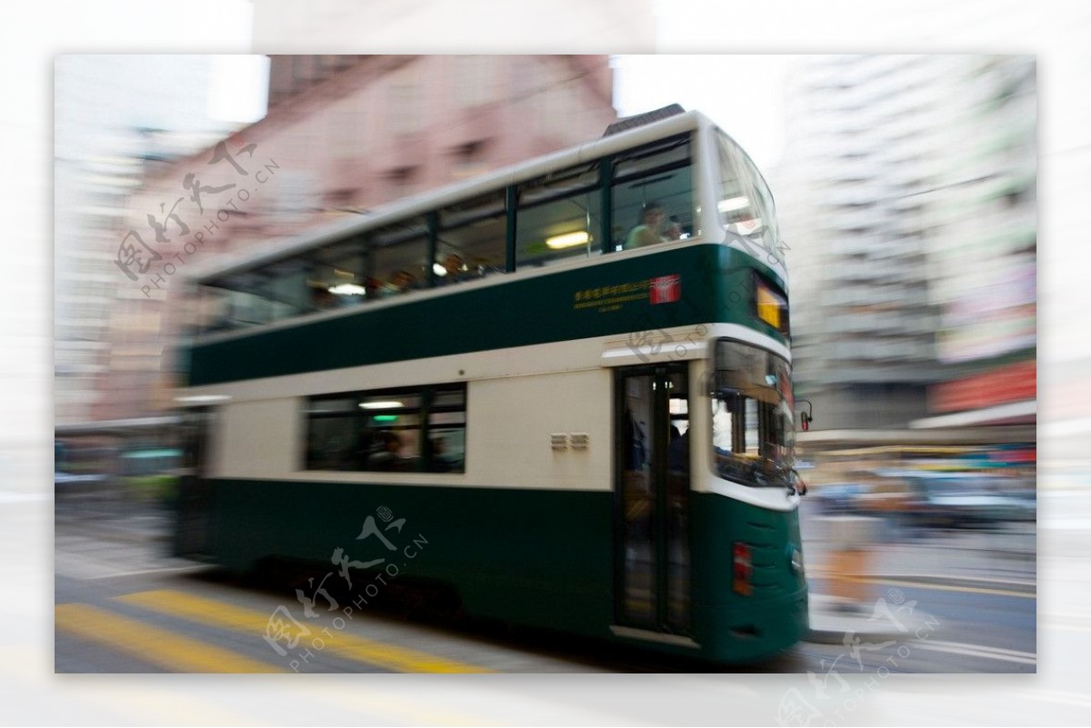 香港电车图片