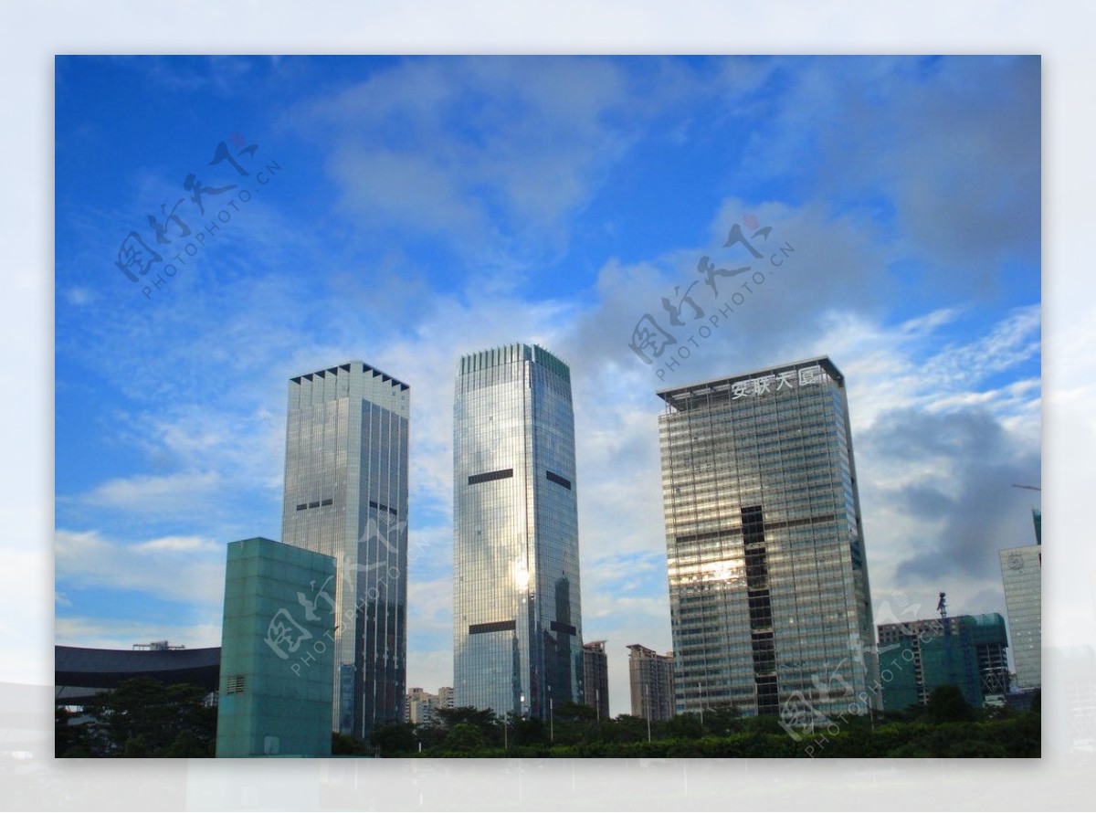 深圳中央商务区风光图片