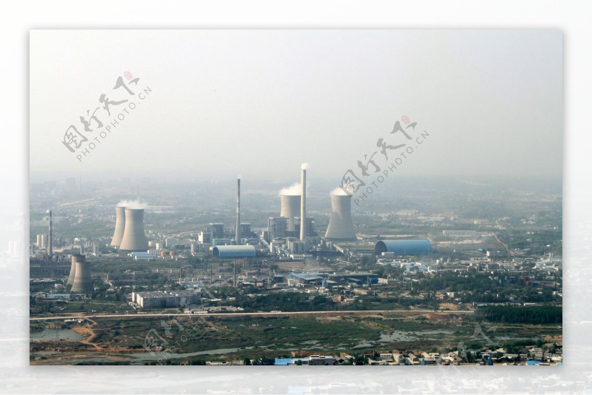 发电厂工业区图片