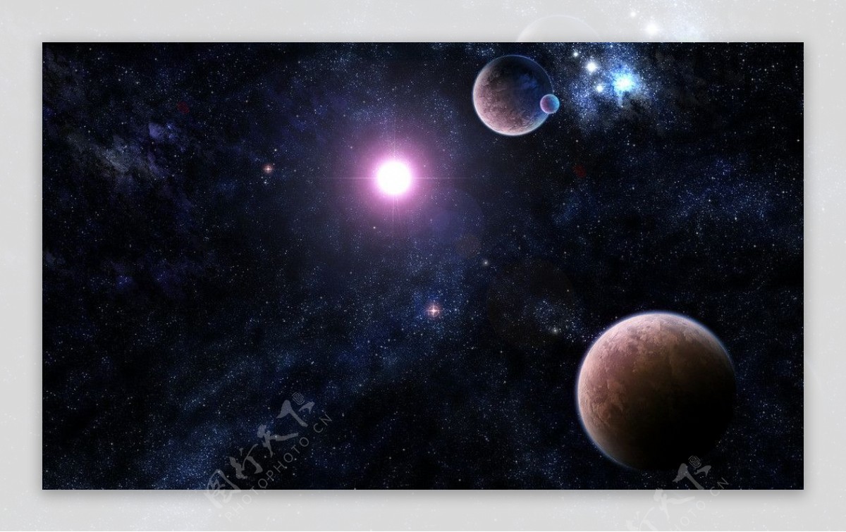 宇宙星球桌面背景图片