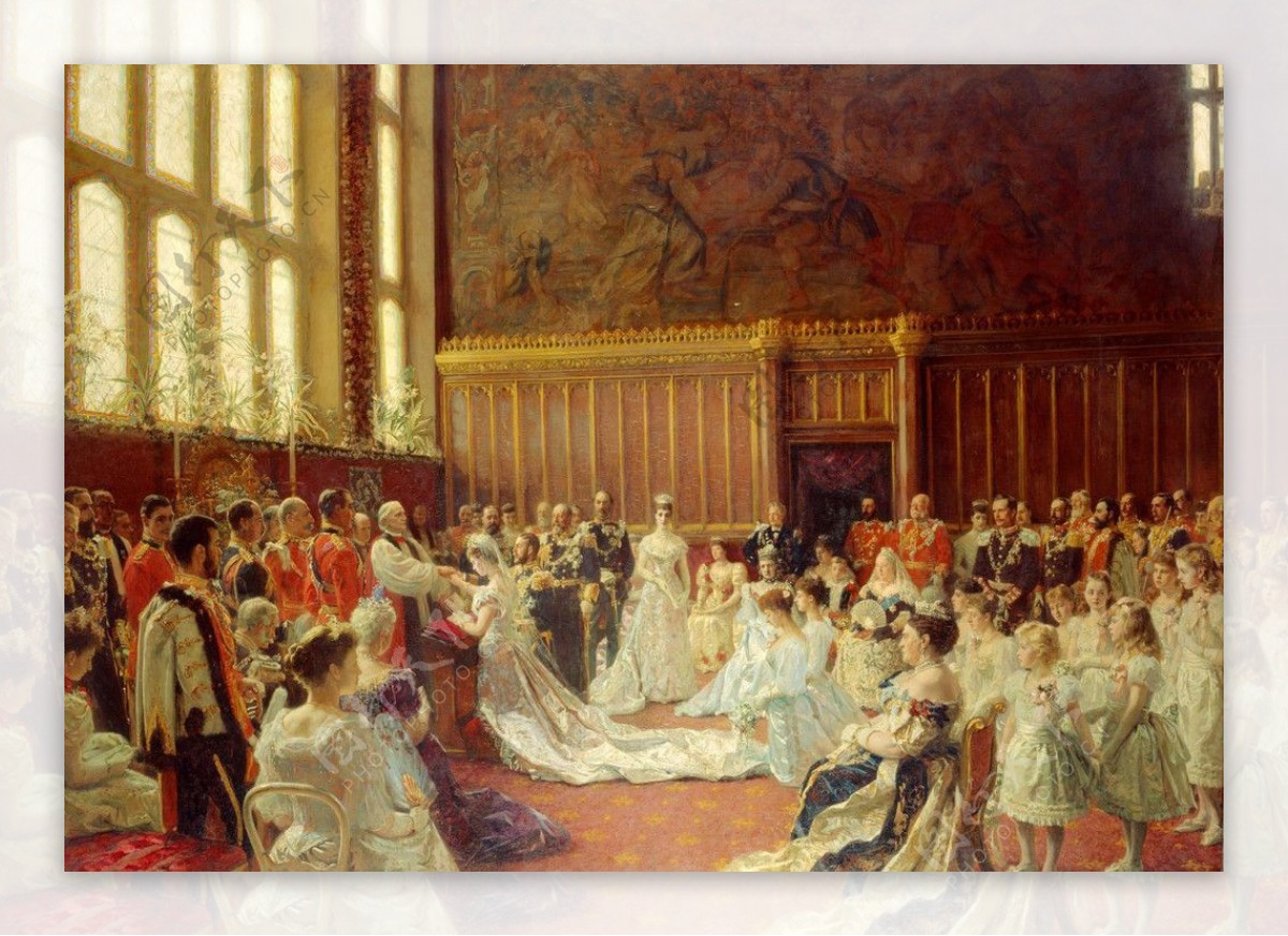 乔治五世的婚礼图片