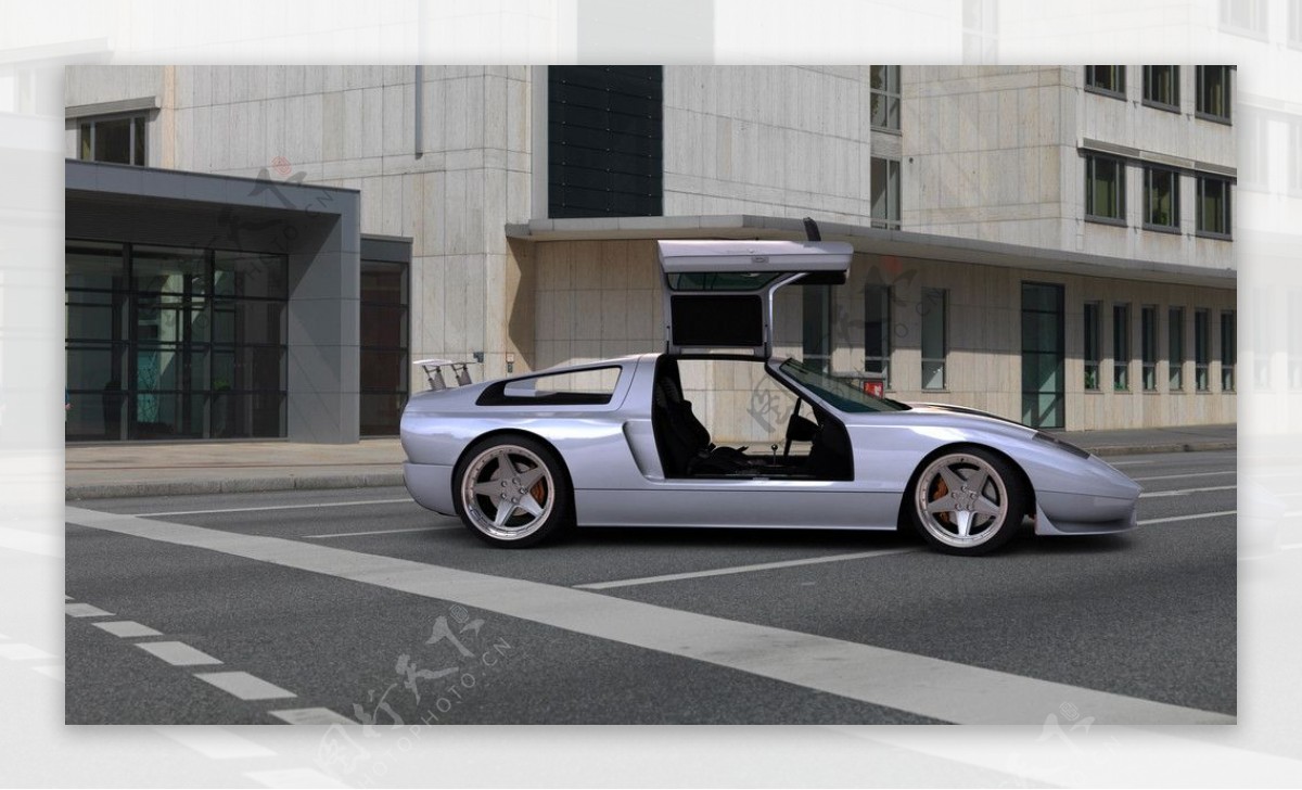 奔驰2011款欧翅型跑车图片