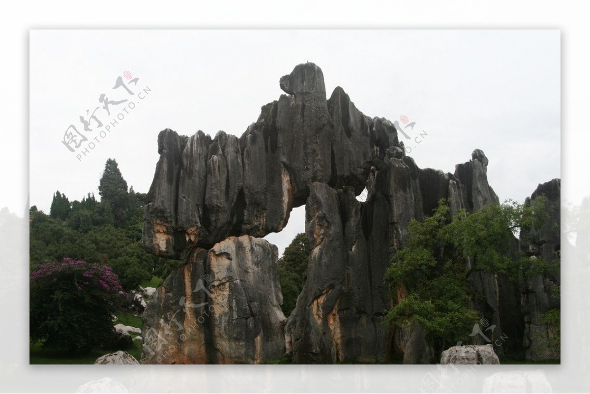 云南石林胜景图片