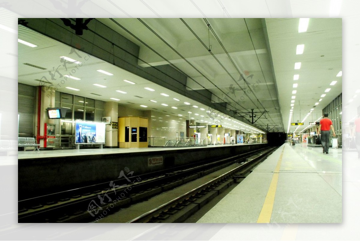 上海地铁站图片