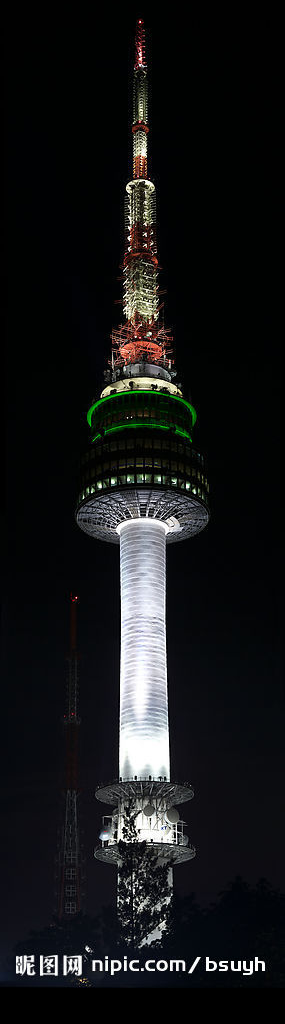 汉城灯塔图片