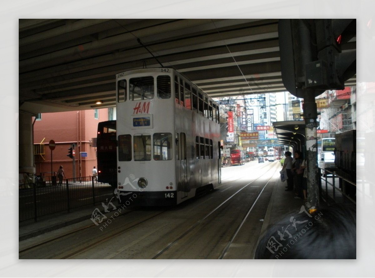 香港有轨电车图片