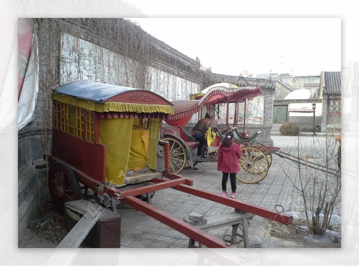 老北京轿子图片