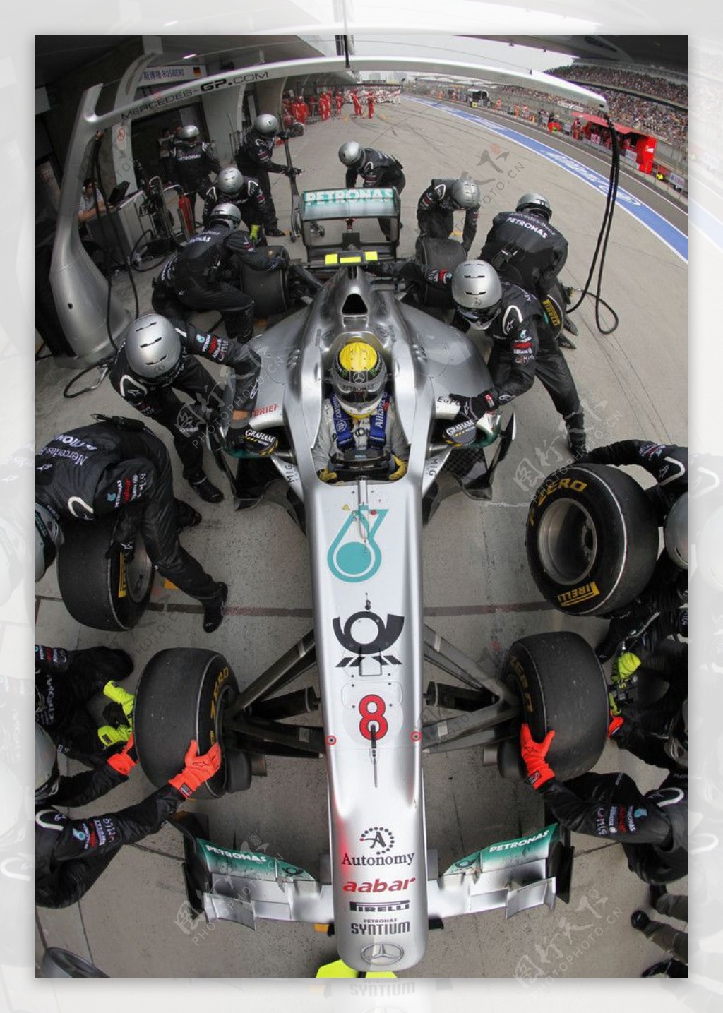 F1俯视图片