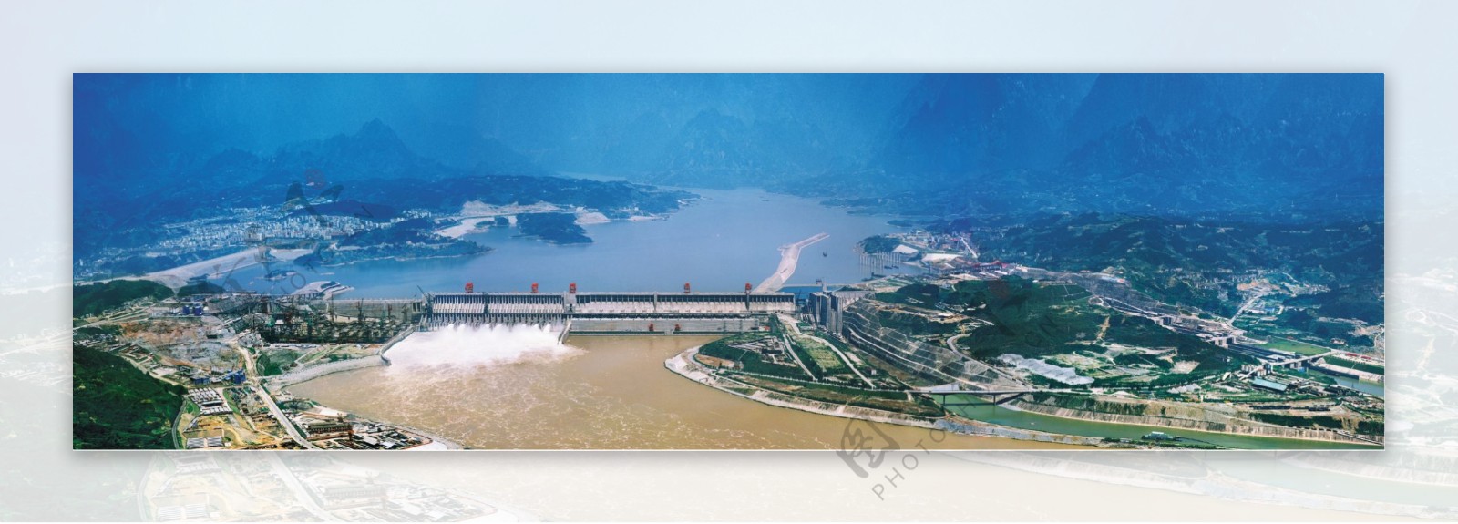 长江三峡全景图片