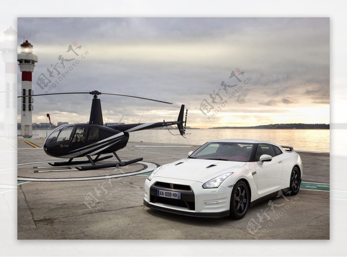 日产GTR超级跑车图片素材-编号13090724-图行天下