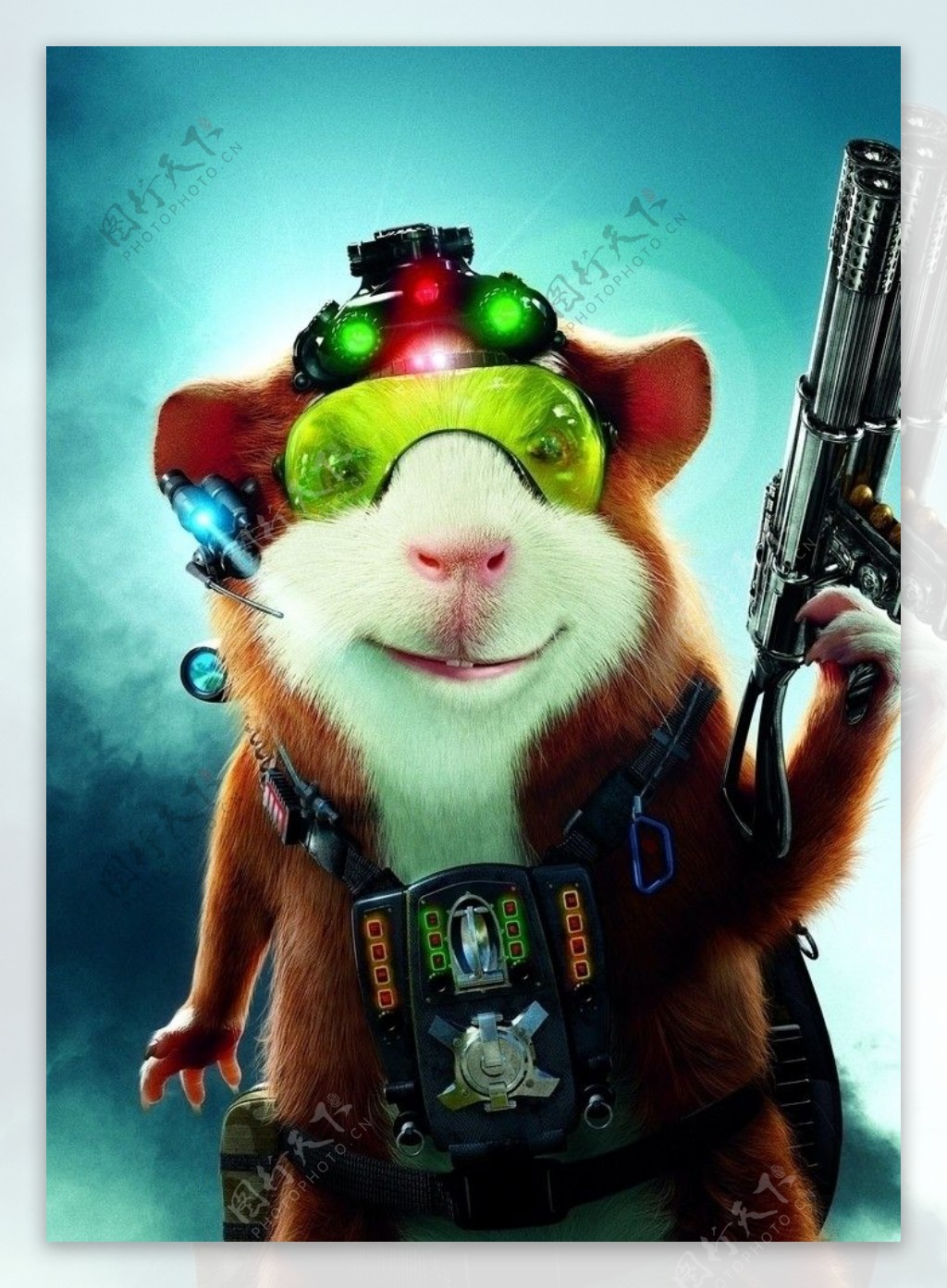 电影海报豚鼠特攻队图片