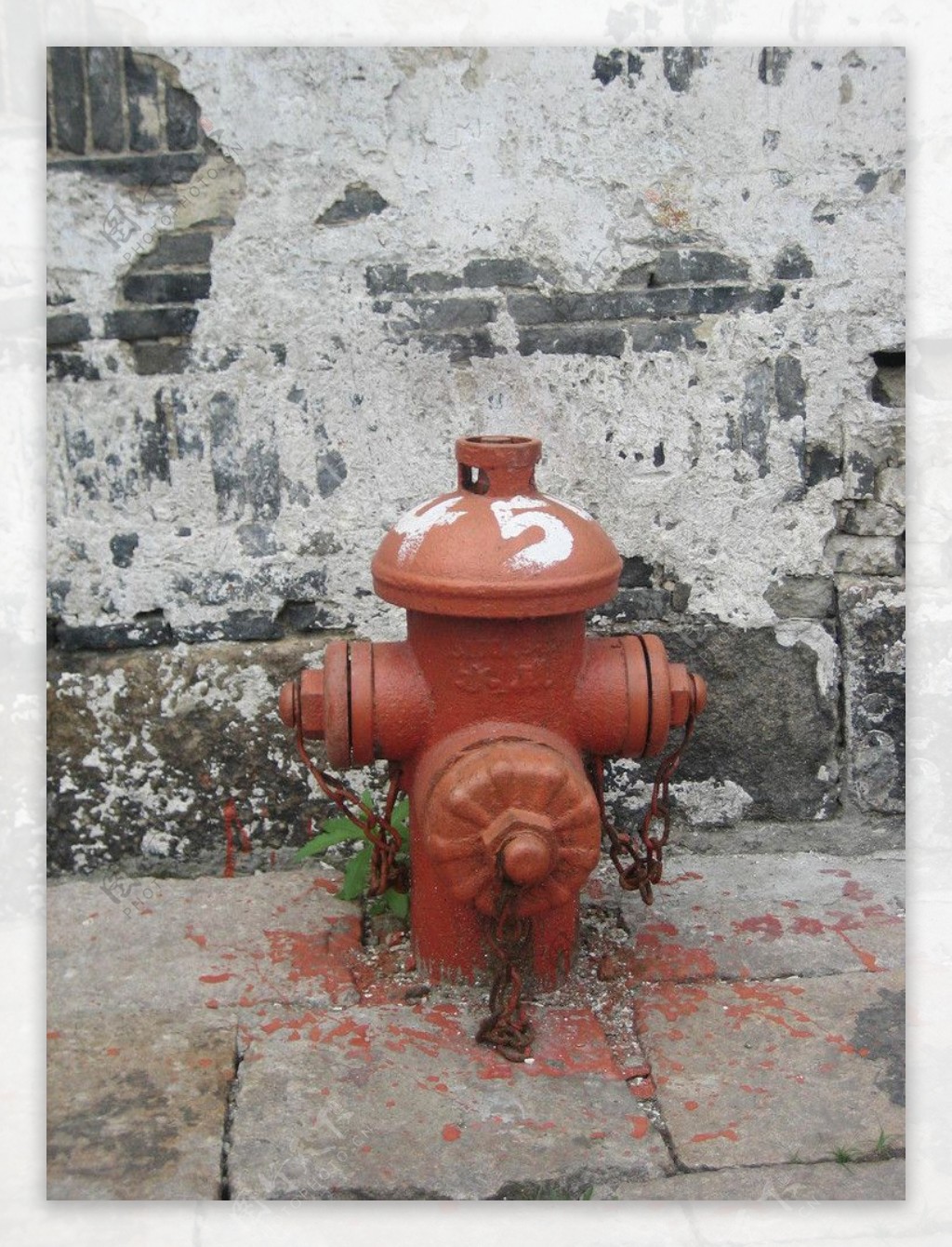 苏州山塘街消防栓图片