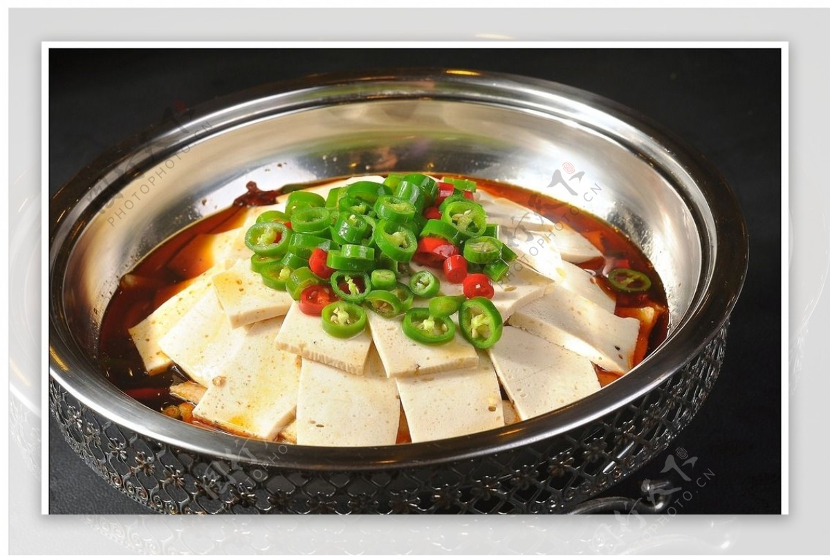 水煮百叶豆腐图片