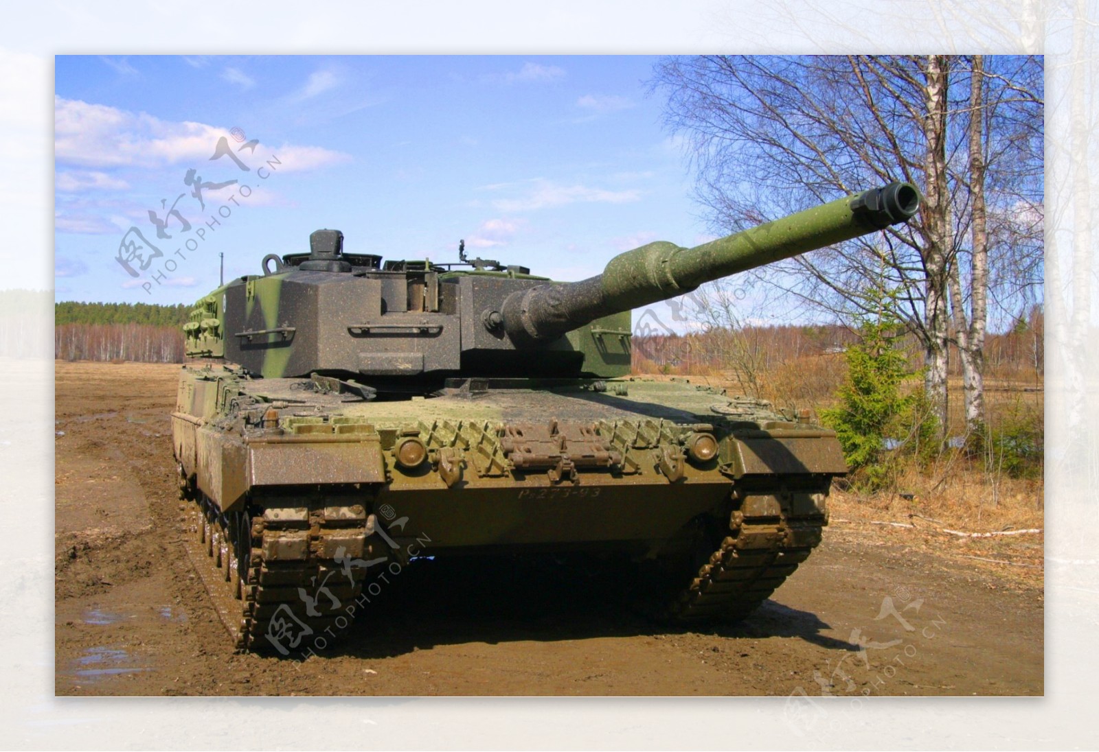 豹IIA4主战坦克图片