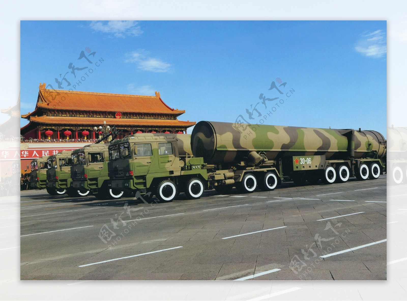 东风31战略核导弹图片