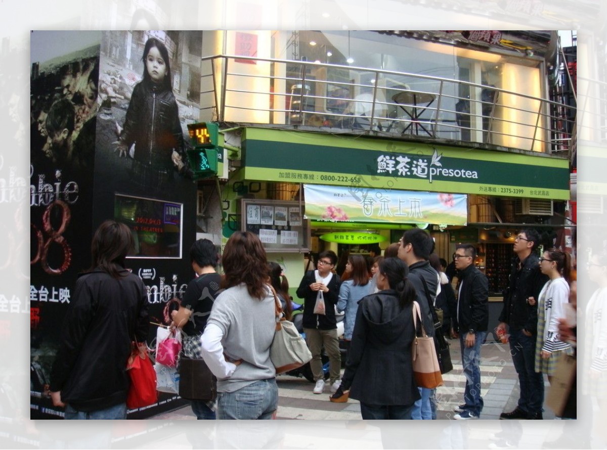 台湾西门町牌楼图片