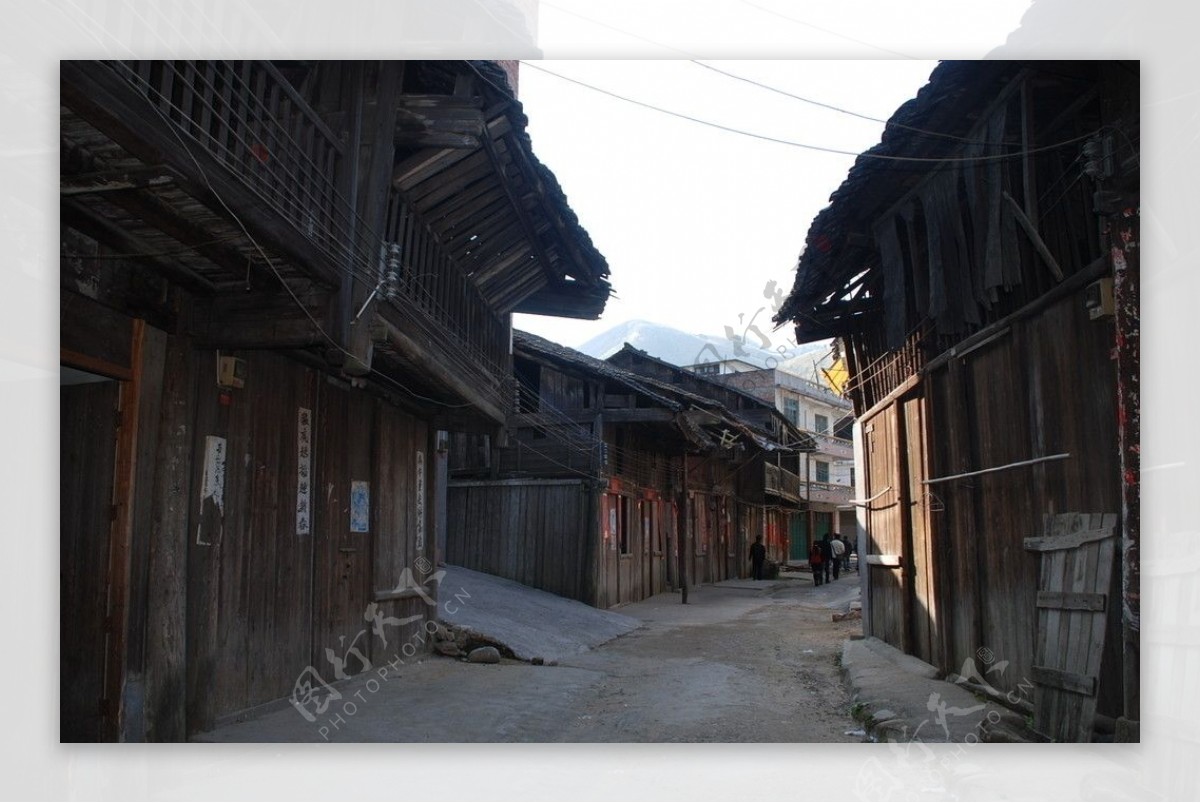 瑶族古街景色图片