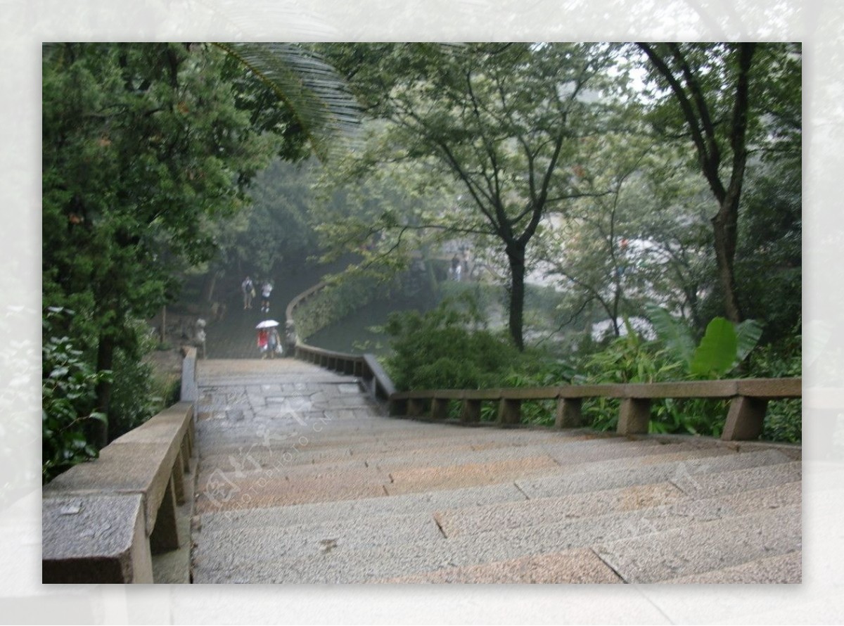 苏州虎丘景点台阶图片