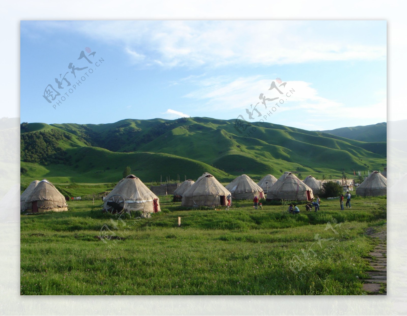 新疆伊犁那拉提草原图片
