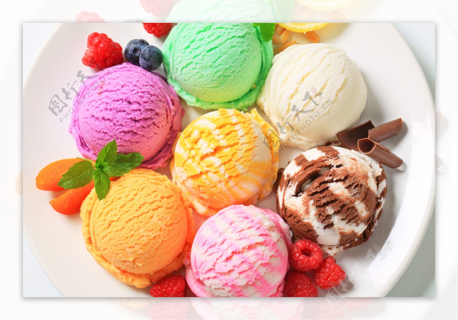 冰淇淋球图片素材-编号02274871-图行天下