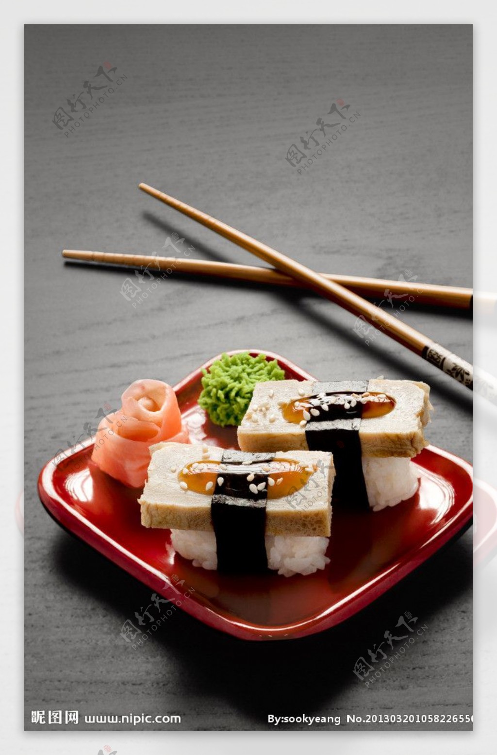 蛋皮寿司图片