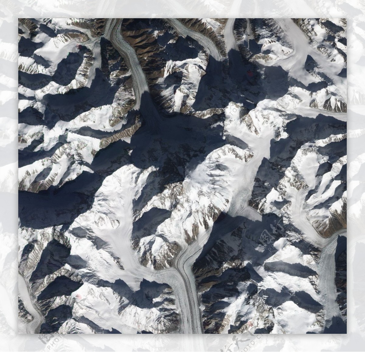 喀喇昆仑山脉图片