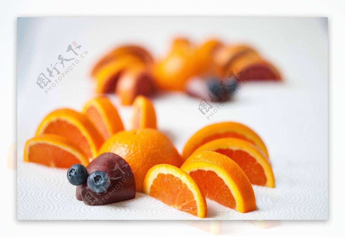 橘子草莓拼盘,橘子拼盘,草莓水果拼盘图片(第15页)_大山谷图库