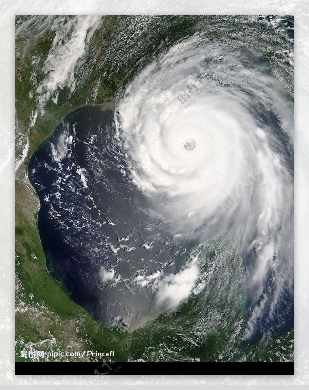 卡特里娜飓风图片