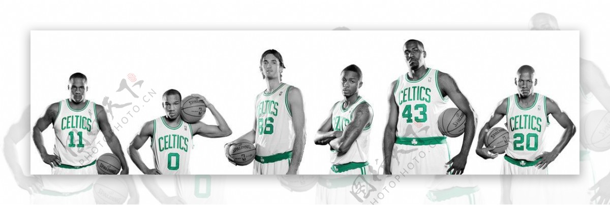 NBA篮球运动员阵容图片