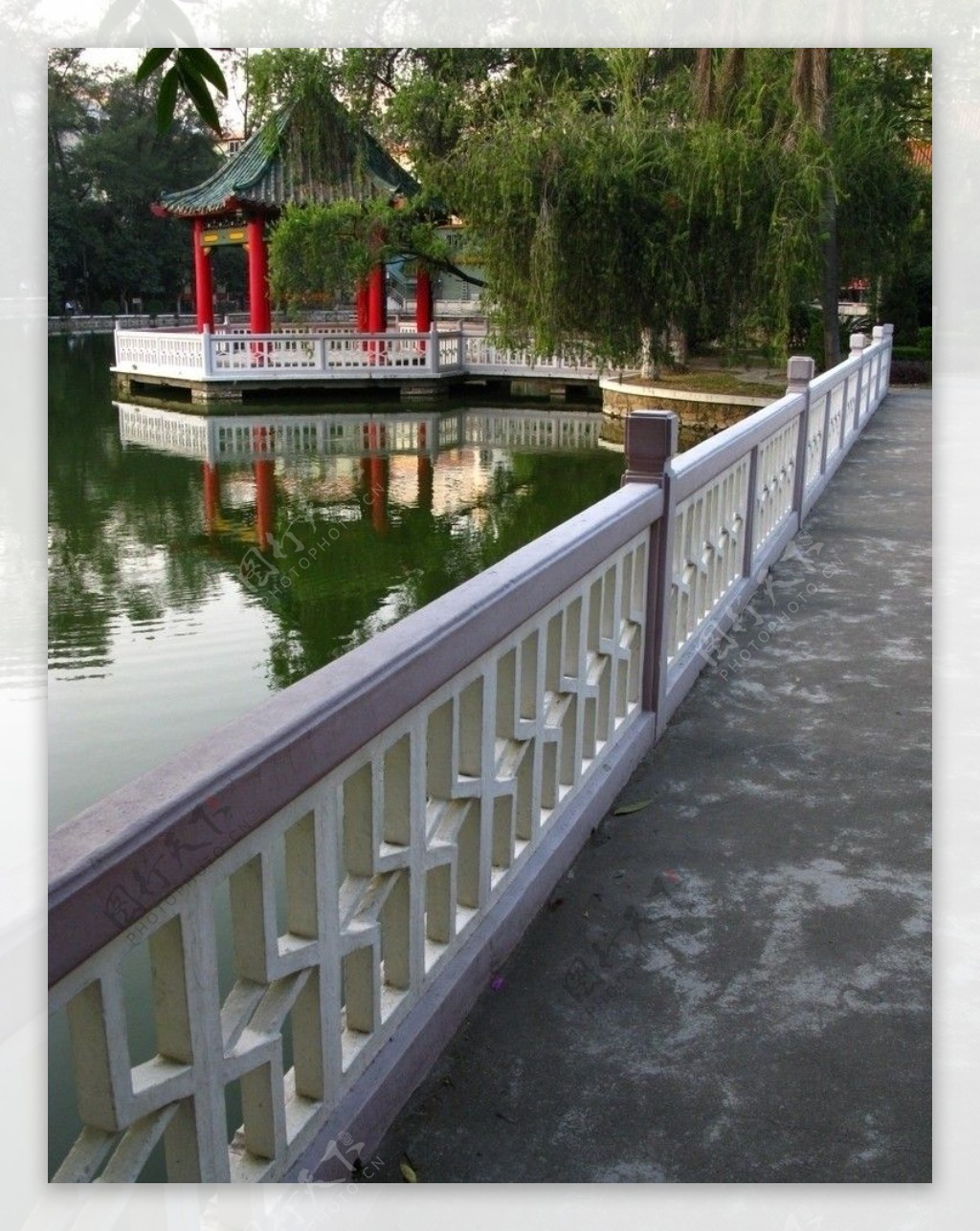 广州公园一角图片