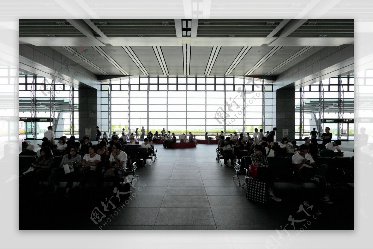 风景名胜建筑景观旅游印记台湾台中列车站候车室图片