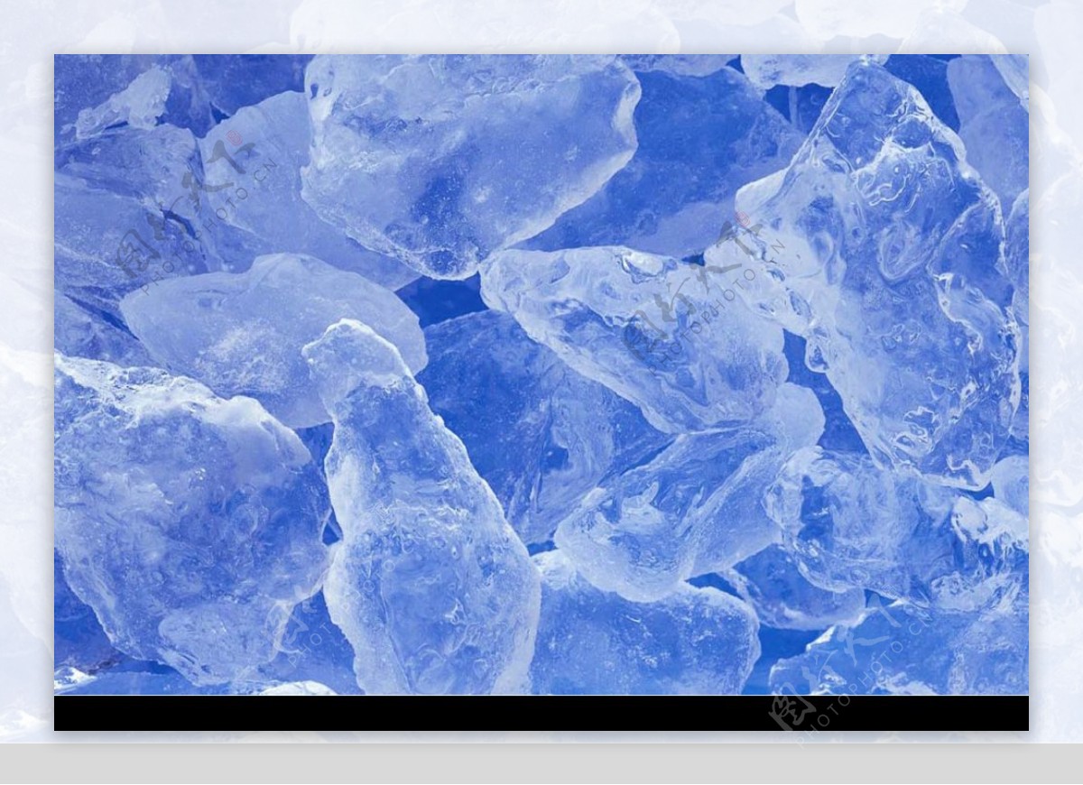 高清晰度的冰块素材图片