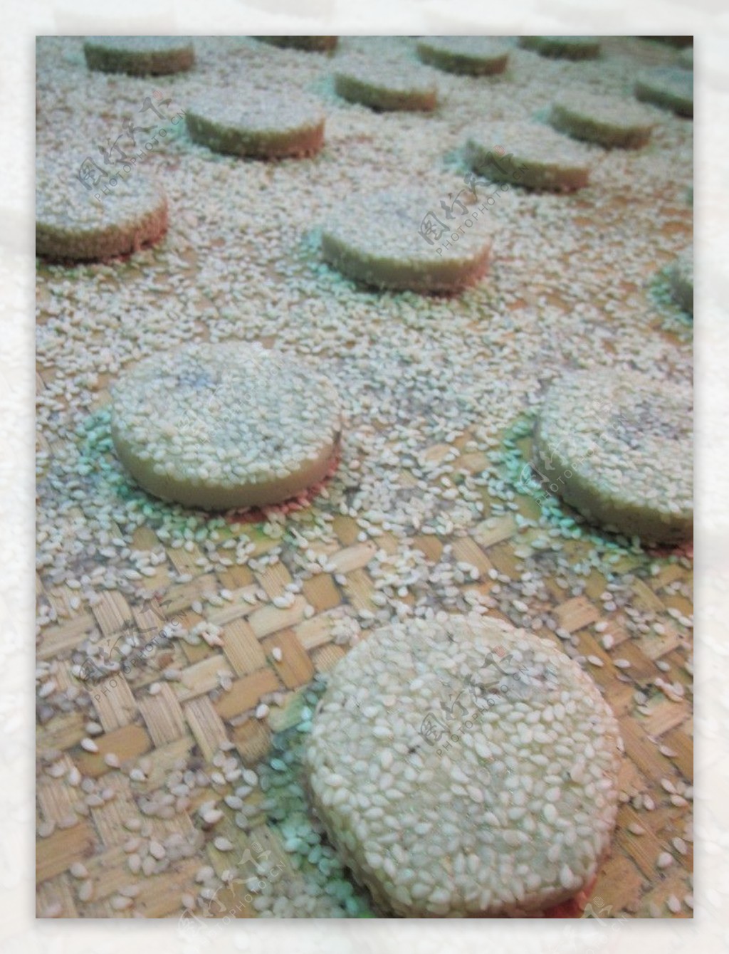 杭州芝麻饼图片