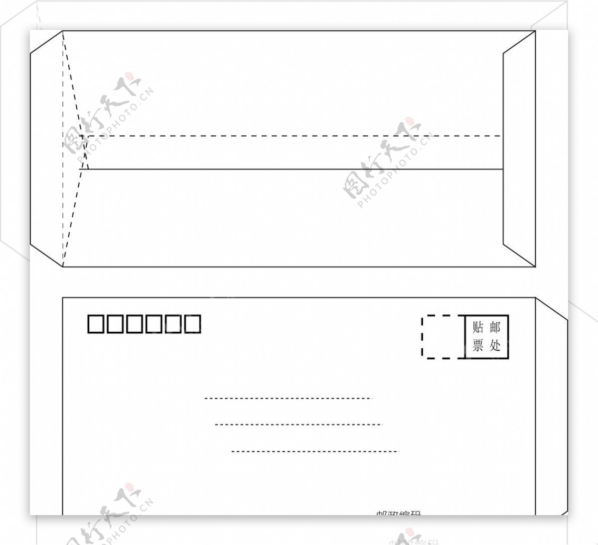 矢量信封图片