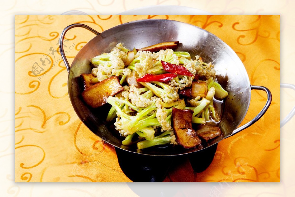 干锅花菜图片