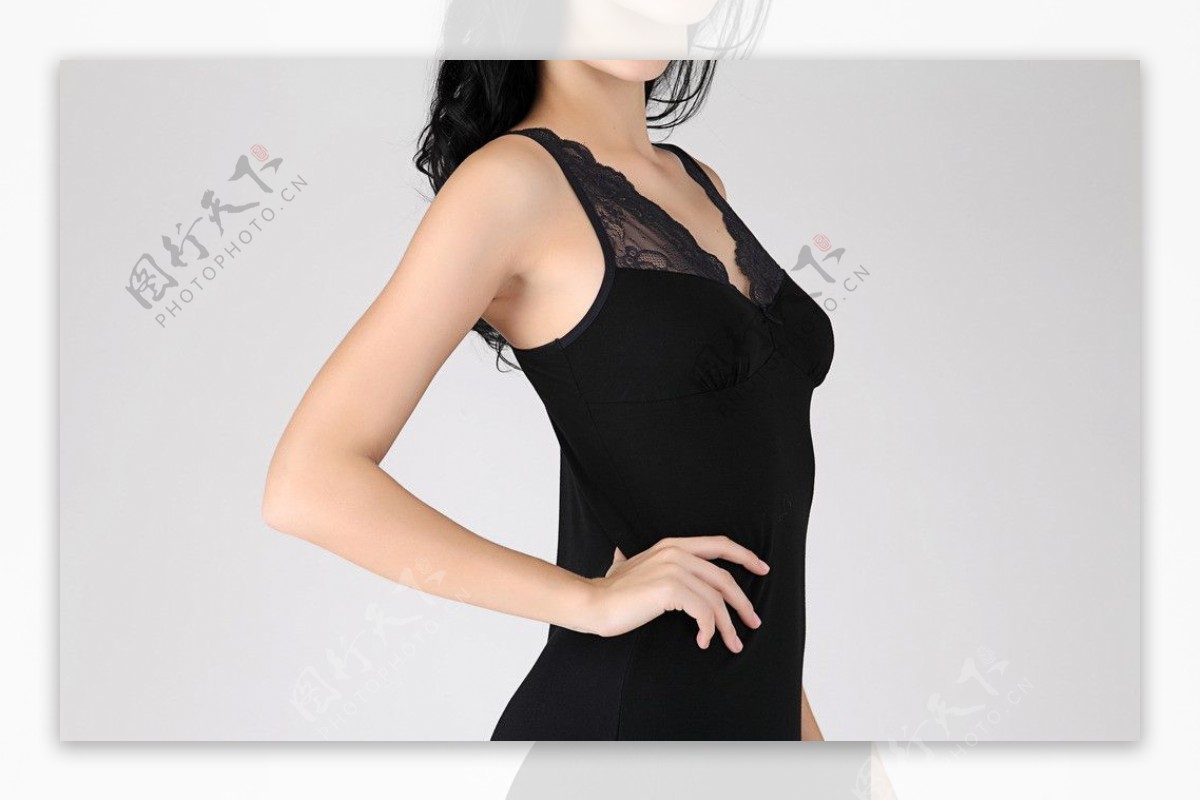 15102超薄款性感内衣套装女黑色蕾丝大胸显小防下垂维多利亚文胸-阿里巴巴