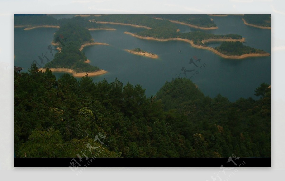 波澜壮阔的千岛湖图片