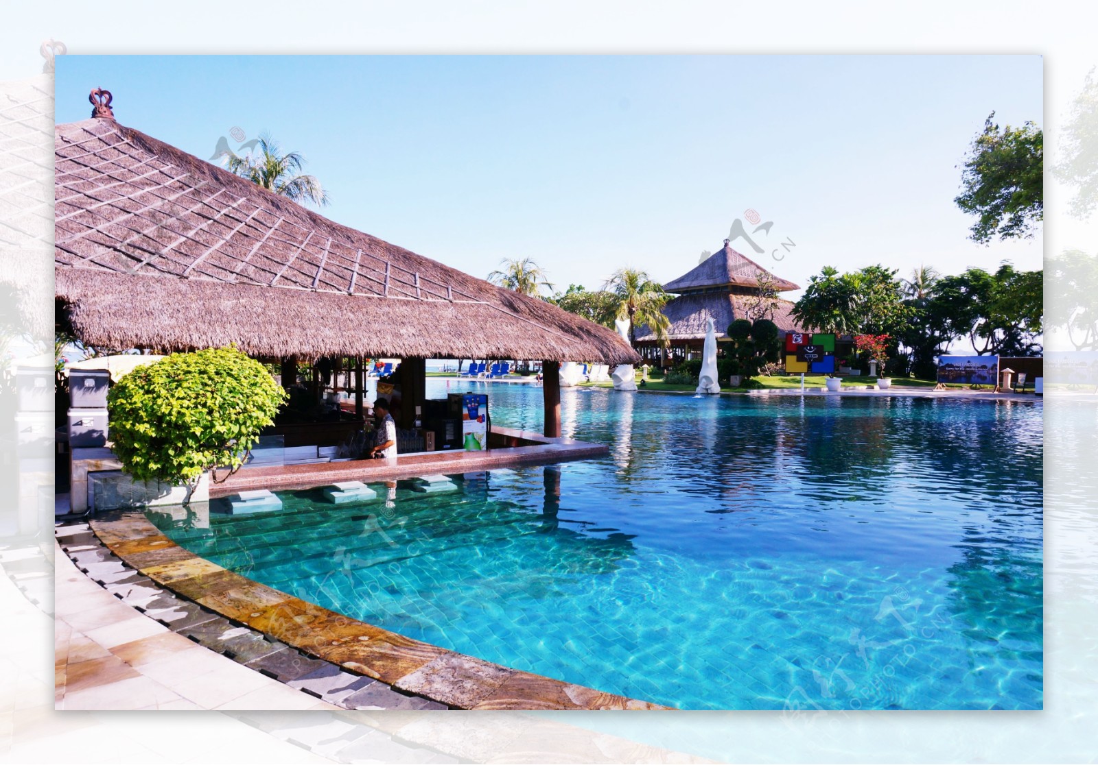印尼泳池图片