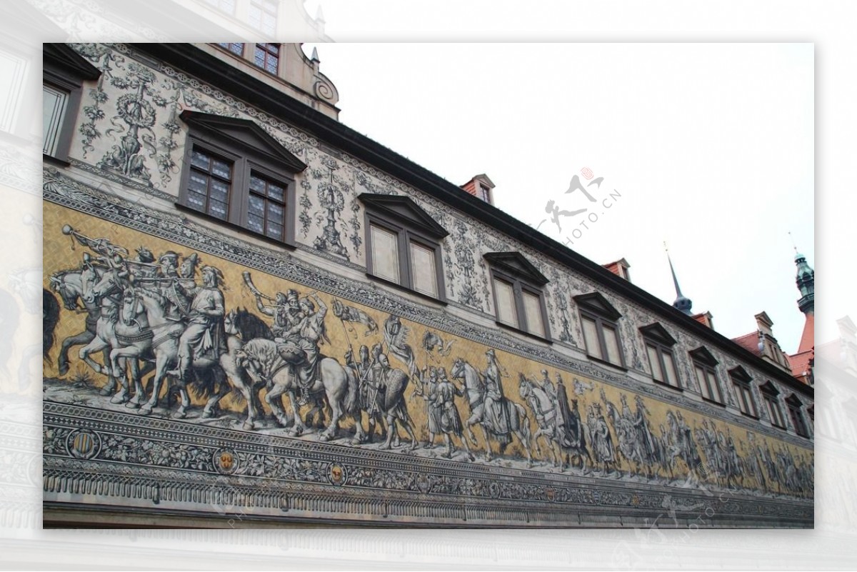 德累斯顿皇家壁画图片