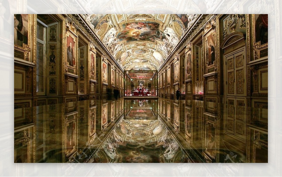 卢浮宫心脏阿波罗画廊图片