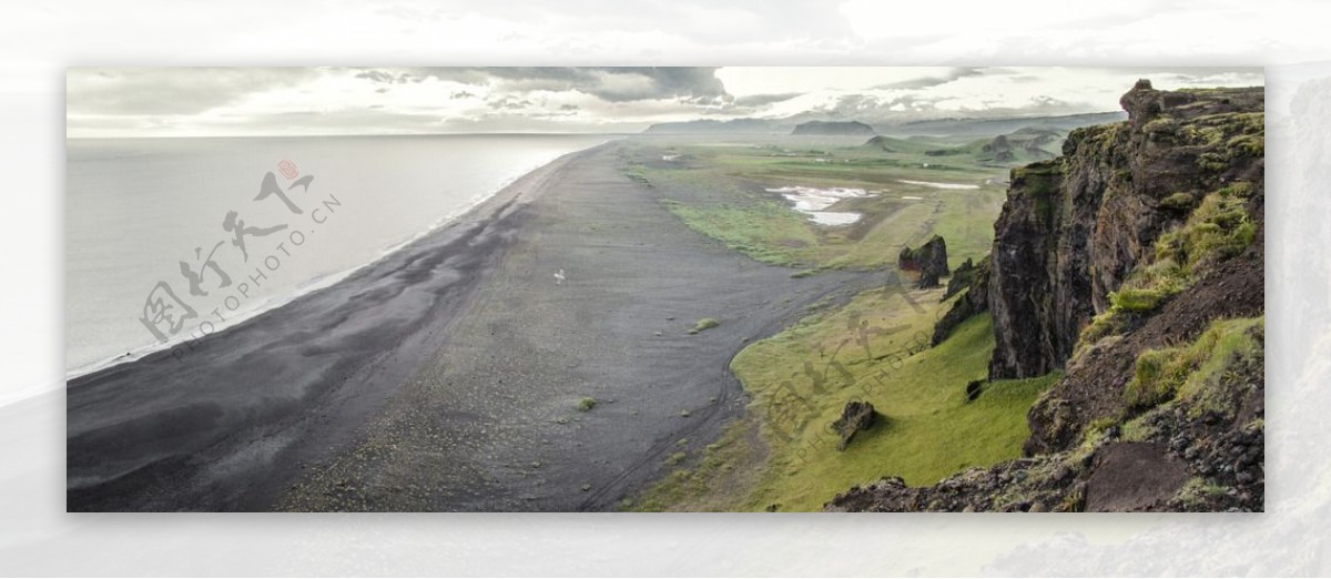 冰岛长镜头高清摄影图片