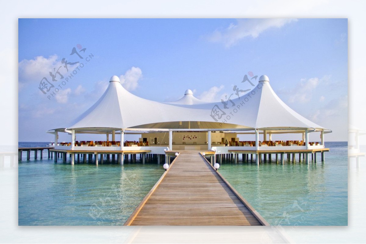 马尔代夫萨芙莉岛一景图片