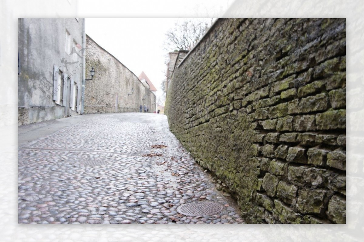 爱沙尼亚塔林老城街道图片