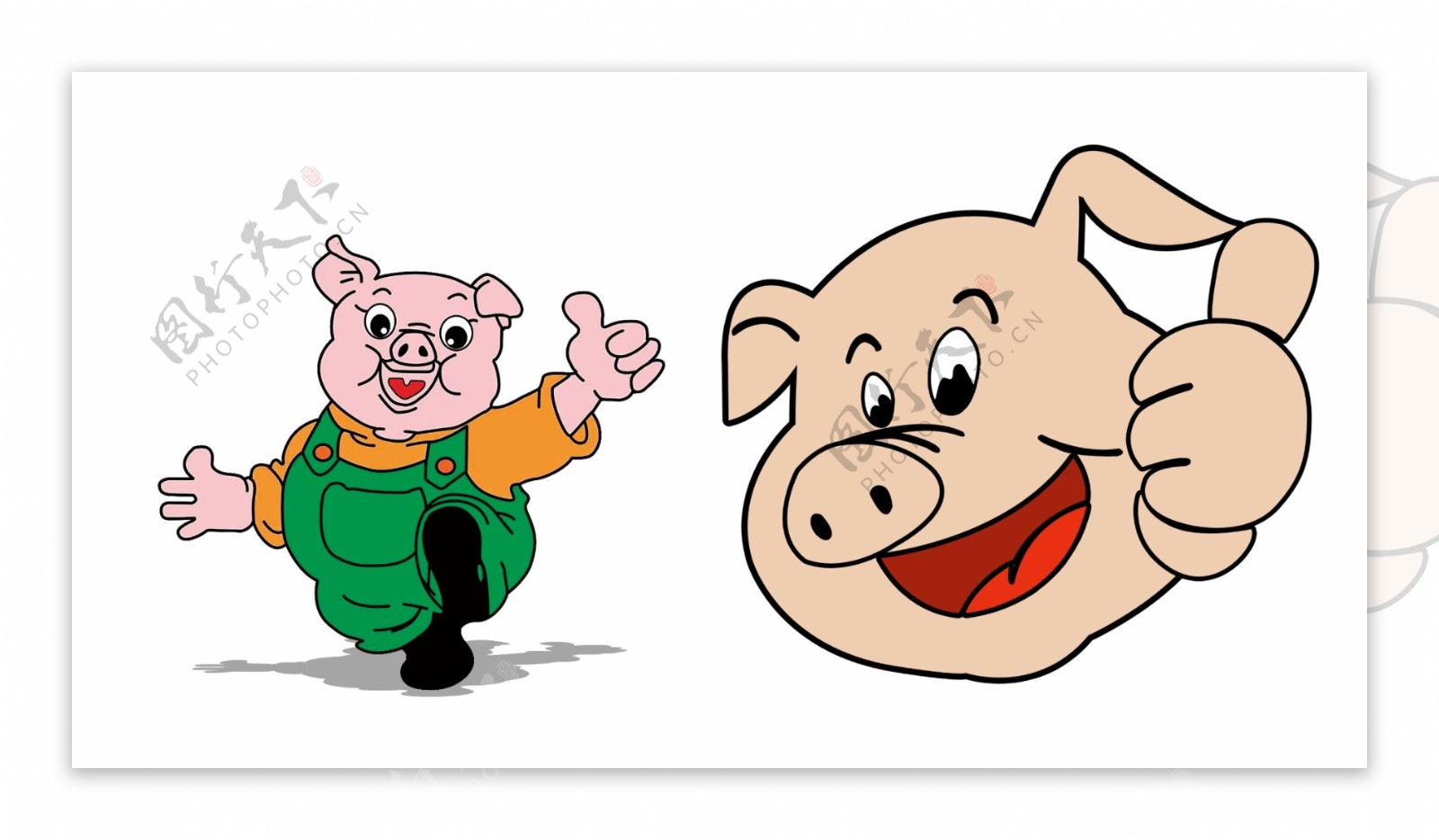 小猪头套|插画|儿童插画|chen2397 - 原创作品 - 站酷 (ZCOOL)