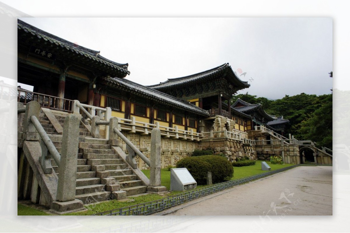 韩国庆州佛国寺图片