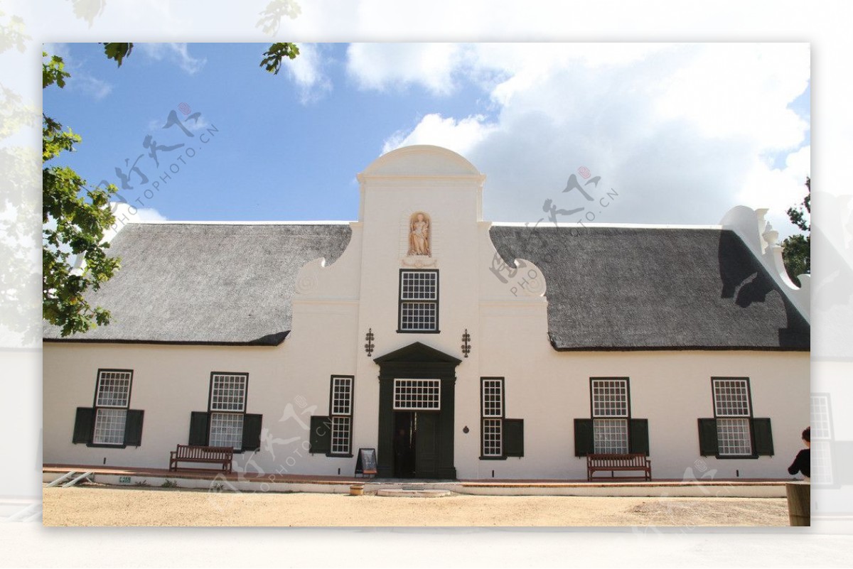 南非大廉斯坦夏葡萄酒庄园建筑图片