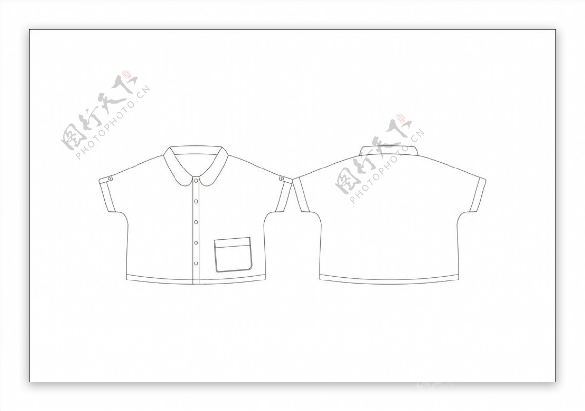 男童韩版衬衫图片