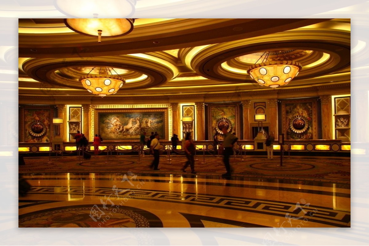 拉斯维加斯凯撒酒店辉煌大厅图片