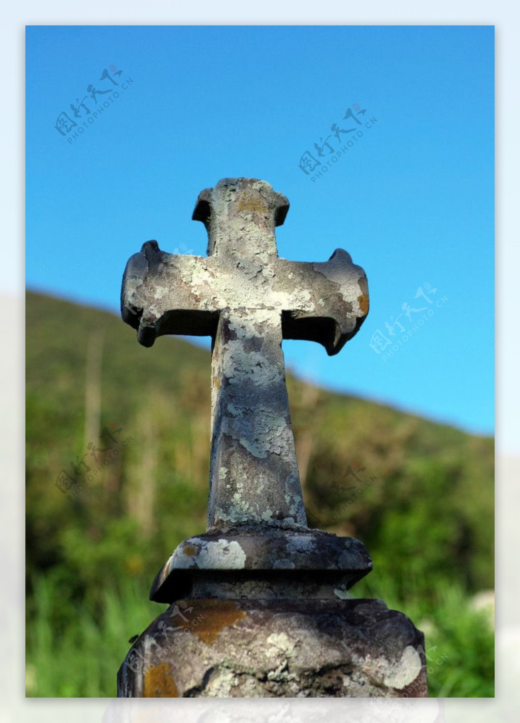 天主教墓碑图片
